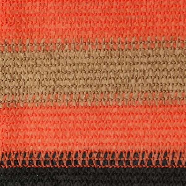 vidaXL Balkonski zastor vi&scaron;ebojni 75 x 500 cm HDPE