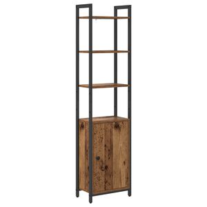 vidaXL Ormarić za knjige 6 razina 40 x 24 x 161 cm Konstruirano drvo