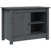 vidaXL TV ormarić sivi 70 x 36,5 x 52 cm od masivne borovine