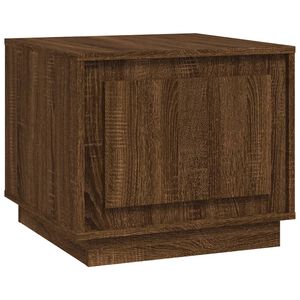 vidaXL Stolić za kavu Smeđa hrasta 51x50x44 cm konstruirano drvo