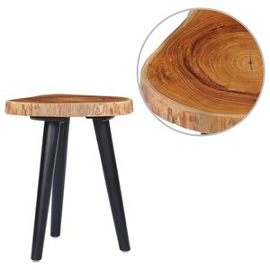 vidaXL Stolić za kavu 40 x 45 cm od masivne tikovine