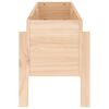 vidaXL Povi&scaron;ena vrtna gredica 101 x 30 x 38 cm od masivne borovine