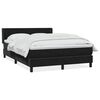 vidaXL Box spring krevet s madracem crni 160x210 cm bar&scaron;unasti