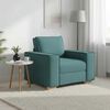 vidaXL Sofa fotelja tamnozelena 100x78x84 cm tkanina