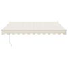 vidaXL Tenda na uvlačenje krem 3 x 2,5 m od tkanine i aluminija