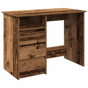 vidaXL Radni stol boja drva 102 x 50 x 75 cm od konstruiranog drva