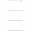vidaXL Pregrada za tu&scaron; srebrna 100 x 195 cm s prozirnim staklom ESG