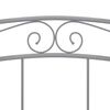 vidaXL Okvir za krevet sivi metalni 200 x 200 cm