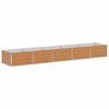 vidaXL Povi&scaron;ena vrtna gredica Svijetlosmeđa 400 x 80 x 45 cm