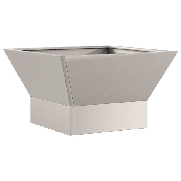 vidaXL Kamin Smeđa 60 x 60 x 35 cm Čelik