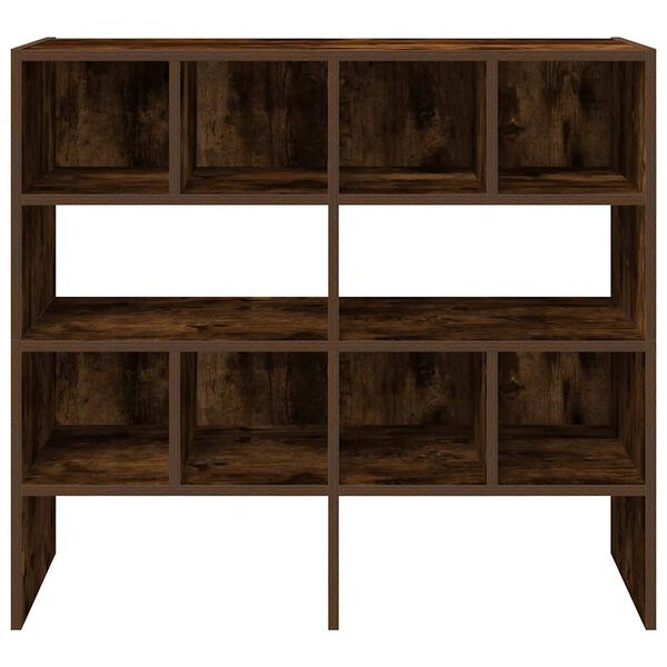 vidaXL Stalci za cipele 2 kom dimljeni hrast koji se mogu složiti