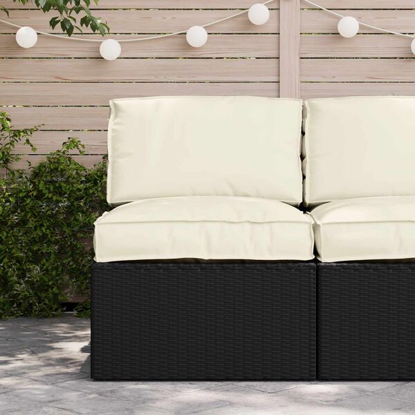 vidaXL Set jastučića za palete 2 pcs Krema Oxford tkanina