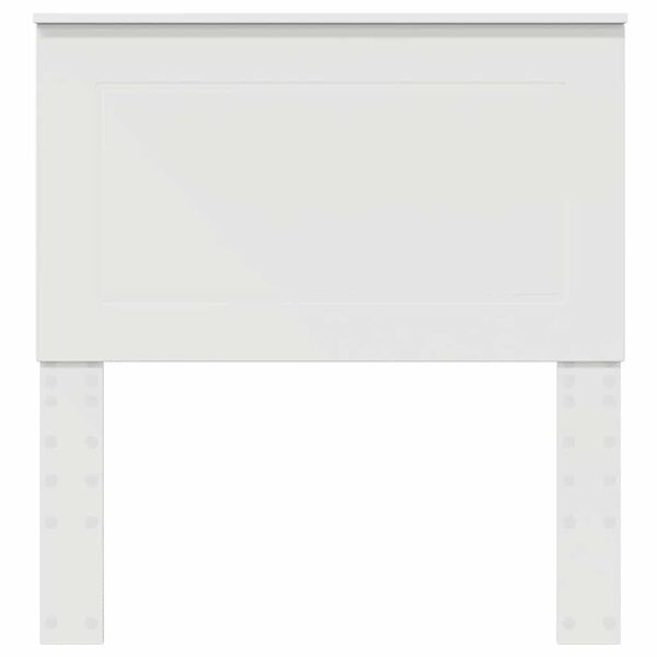 vidaXL Uzglavlje s uzglavljem Bijelo 90 cm Konstruirano drvo