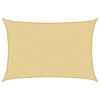 vidaXL Jedro protiv sunca boje pijeska 6x4 m 100 % poliester Oxford