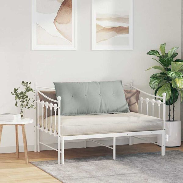 vidaXL Jastuk za leđa Svijetlo siva 100 x 50 cm Kordura tekstil