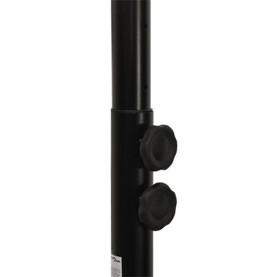vidaXL Košarkaški stalak prozirni 216 - 250 cm polikarbonantni