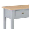 280054 vidaXL Dressing Console Table Grey 79x30x74 cm Wood