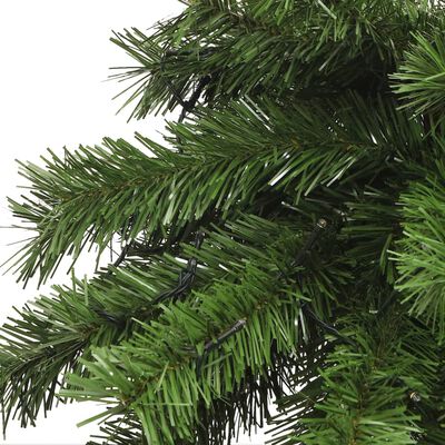 vidaXL Božićno drvce s LED svjetlima 125 cm i 210 cm