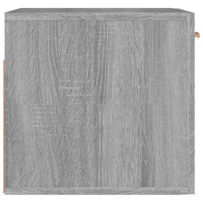 vidaXL Zidni ormarić siva boja hrasta 80x35x36,5 cm konstruirano drvo