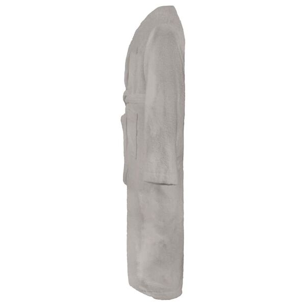 vidaXL Kućni ogrtač KINN Siva S Pamuk