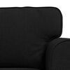 vidaXL Sofa 2 pcs Crna 215 x 82 x 80 cm tkanina