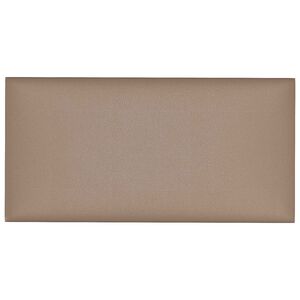 vidaXL Zidna uzglavlja 12 kom. 30 x 15 cm Boja cappuccina tkanina