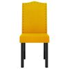 vidaXL Blagovaonske stolice 6 kom žute baršunaste