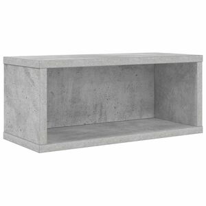 vidaXL Stalak za CD-ove Betonska siva 40 x 17 x 17 cm