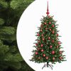vidaXL Umjetno božićno drvce s kuglicom 120 cm 150 LED lampica
