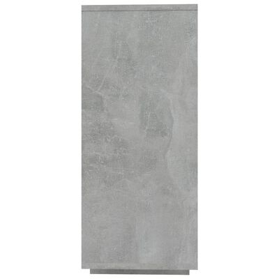 vidaXL Komoda siva boja betona 120 x 30 x 75 cm od iverice