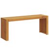 vidaXL klupa Prirodna nafta 110 x 30 x 45 cm Čvrsto teak drvo