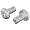 vidaXL Vijak za zaključavanje 2 pcs Srebrno M6 x 12 mm Čelik