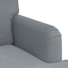 vidaXL Sofa 2 pcs Svijetlo siva
