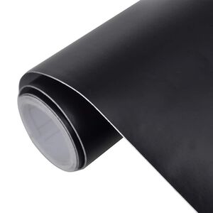 vidaXL Folije za automobil 2 kom mat crne 100 x 150 cm + 50 x 150 cm