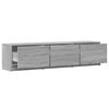 vidaXL TV ormar Siva Sonoma 165 x 34 x 40 cm Konstruirano drvo