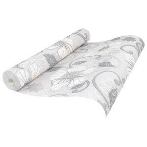 vidaXL 3D čvrsta tapeta Prugasti Cvijet 10 x 0,53 m N woven tkanina