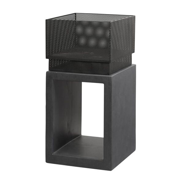 R'elite četvrtasta posuda za vatru s bazom s izgledom granita 979756