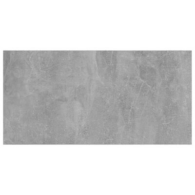 vidaXL Police za knjige 8 kom siva boja betona 80x40x1,5 cm od iverice