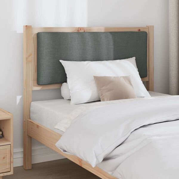 vidaXL Uzglavlje Ostalo Smeđa 100 cm Masivna borovina