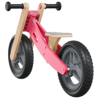 vidaXL Dječji bicikl za ravnotežu ružičasti