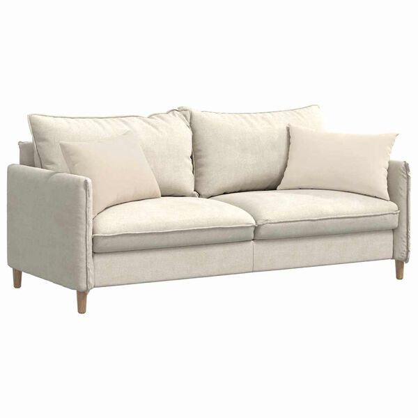 vidaXL Jastučići za sofu 2 pcs Bež 60 x 40 cm tkanina