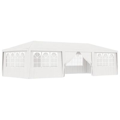 vidaXL Profesionalni šator za zabave 4 x 9 m bijeli 90 g/m²