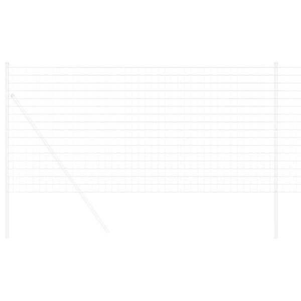 vidaXL Euro ograda Srebrno 1.4 x 10 m Vruće pocinčano željezo