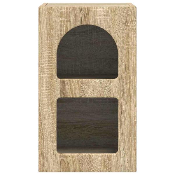 vidaXL Noćni ormarić Sonoma hrast 29.5 x 35 x 50 cm Konstruirano drvo