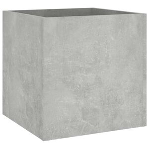 vidaXL Sadilica siva boja betona 40 x 40 x 40 cm od konstruiranog drva