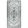 vidaXL Vanjski tepih ravno tkanje 80 x 150 cm zeleno-sivi