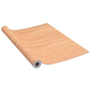 vidaXL Samoljepljiva folija za namje&scaron;taj boja javora 500 x 90 cm PVC