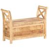 vidaXL Klupa za hodnik 103 x 33 x 72 cm od masivnog drva manga