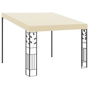 vidaXL Zidna sjenica 3 x 3 x 2,5 m krem