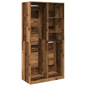 vidaXL Ormar boja staro drvo 100 x 50 x 200 cm od konstruiranog drva